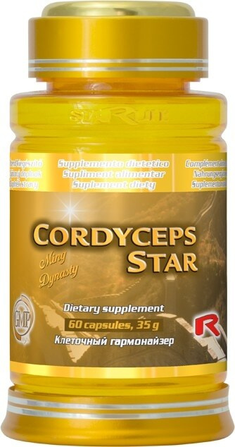 ASTRAVIA Cordyceps 60 kapslí