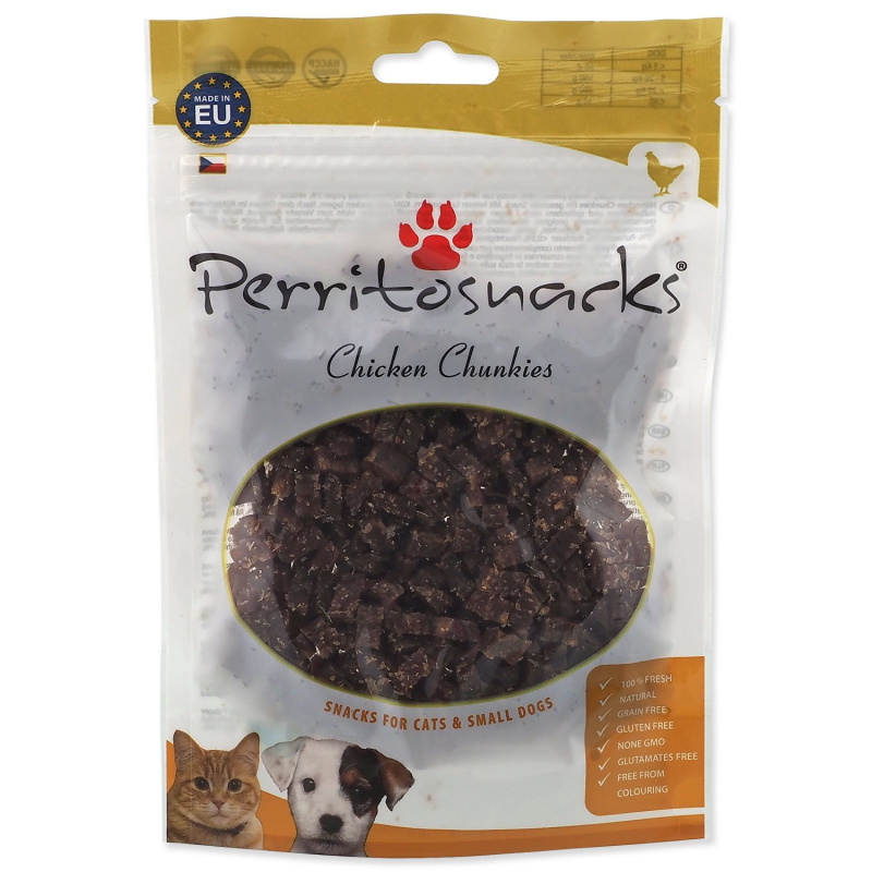 Pochoutka PERRITO Chicken Chunkies 100 g