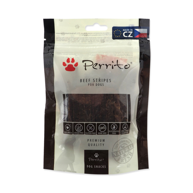 Pochoutka PERRITO Beef Stripes 100 g