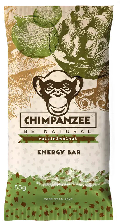 Chimpanzee Energy bar 55 g - rozinky/vlašský ořech