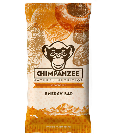 Chimpanzee Energy bar 55 g - meruňka