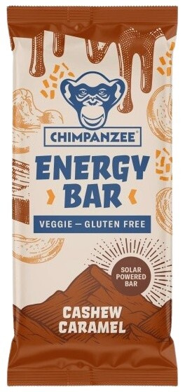 Chimpanzee Energy bar 55 g - kešu/karamel BEZLEPKOVÁ