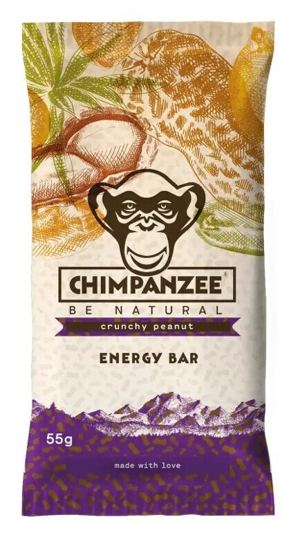 Chimpanzee Energy bar 55 g - křupavé arašídy