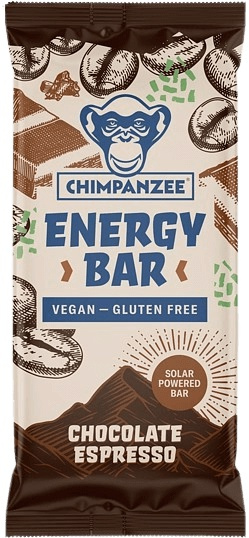 Chimpanzee Energy bar 55 g - čokoláda/espresso
