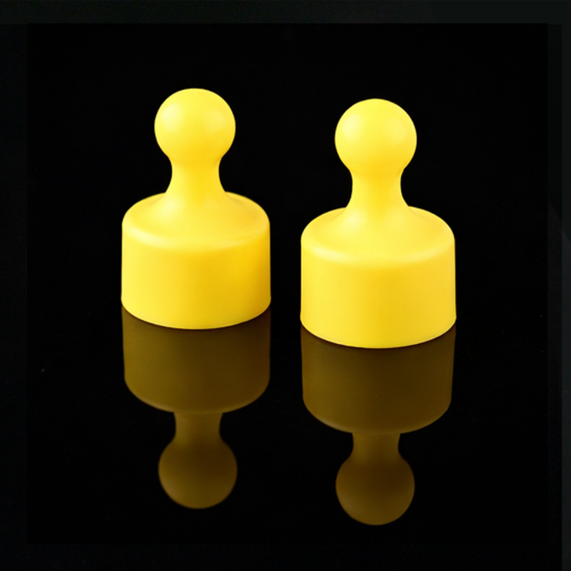 Super silná magnetická figurka v.2 cm, 2 ks - žlutá