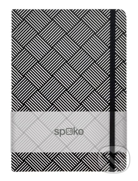 Spoko zápisník Linear čtverec A5, linkovaný