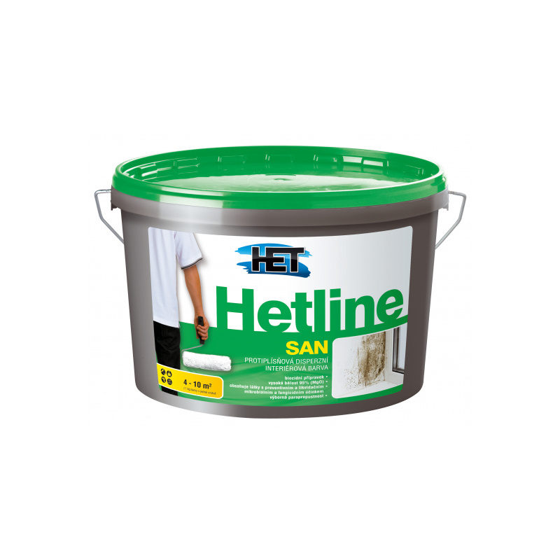 Malba interiérová HET Hetline San Active bílá 7 kg