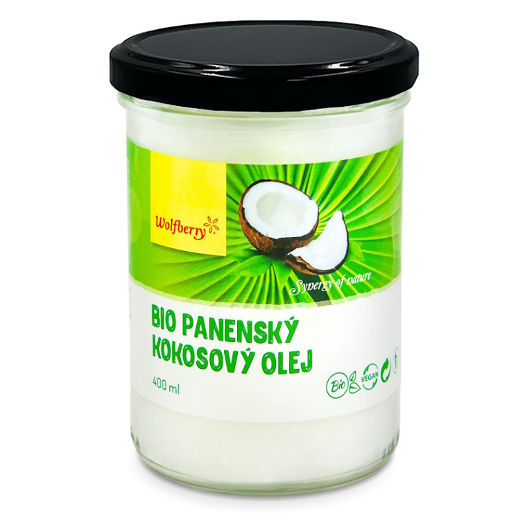 WOLFBERRY Panenský kokosový olej BIO 400 ml