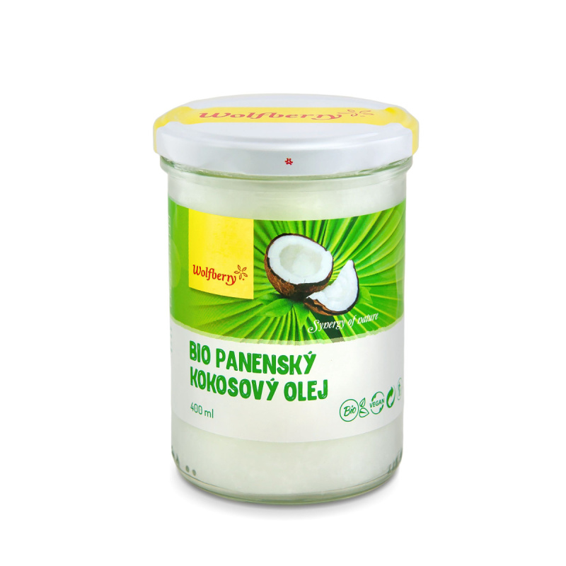 WOLFBERRY Panenský kokosový olej BIO 400 ml