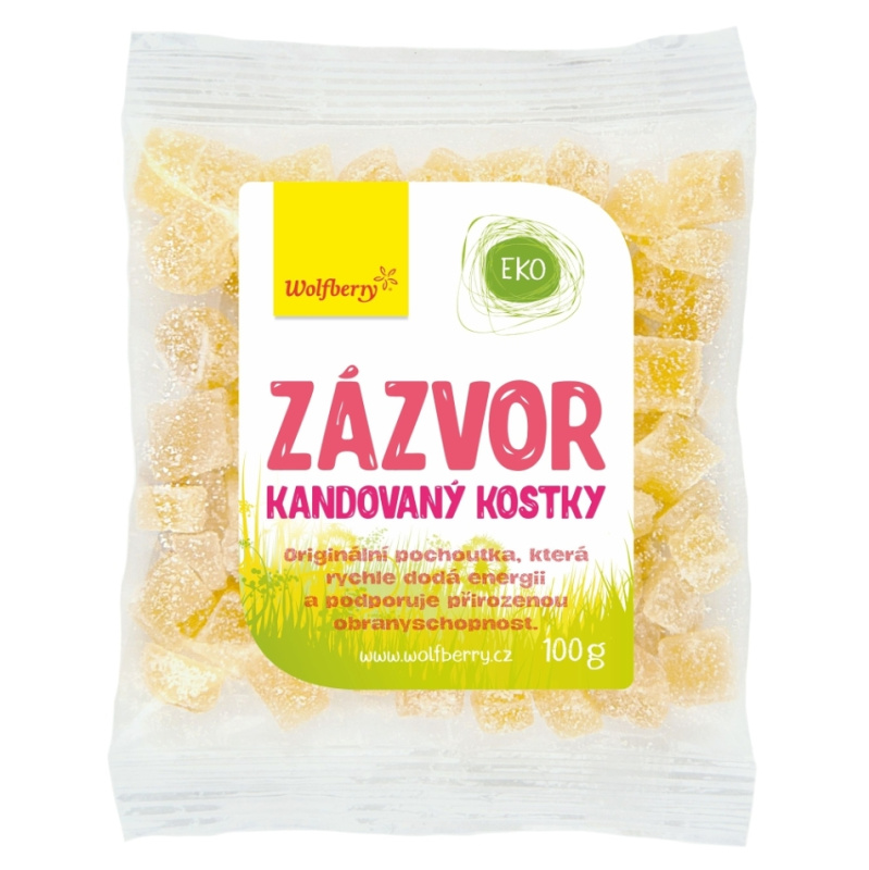 WOLFBERRY Zázvor kandovaný 100 g