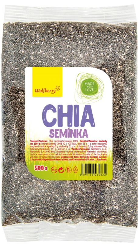 WOLFBERRY Chia semínka 500 g