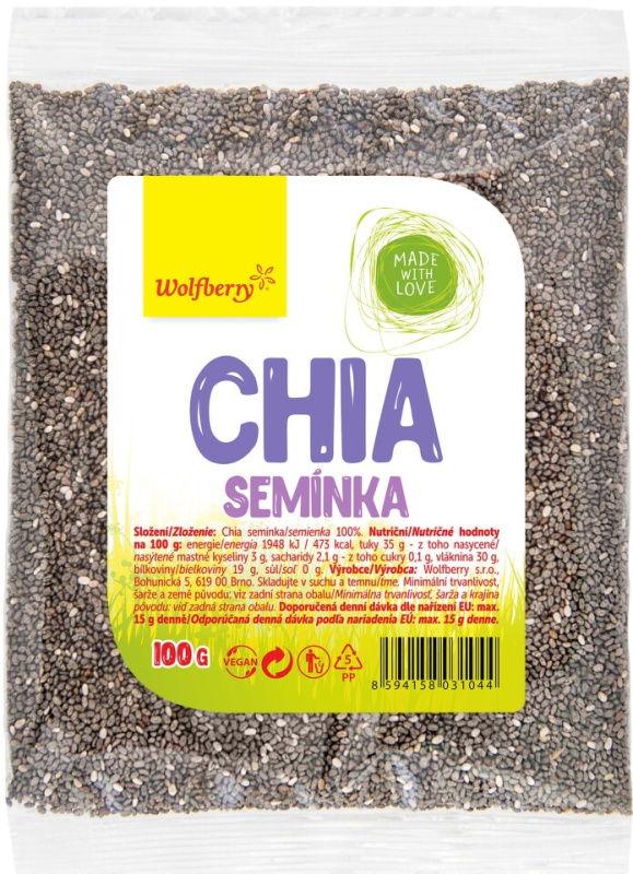 WOLFBERRY Chia semínka 100 g