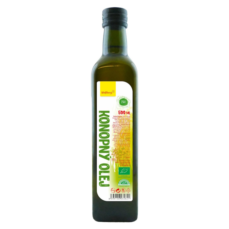 WOLFBERRY Konopný olej BIO 500 ml