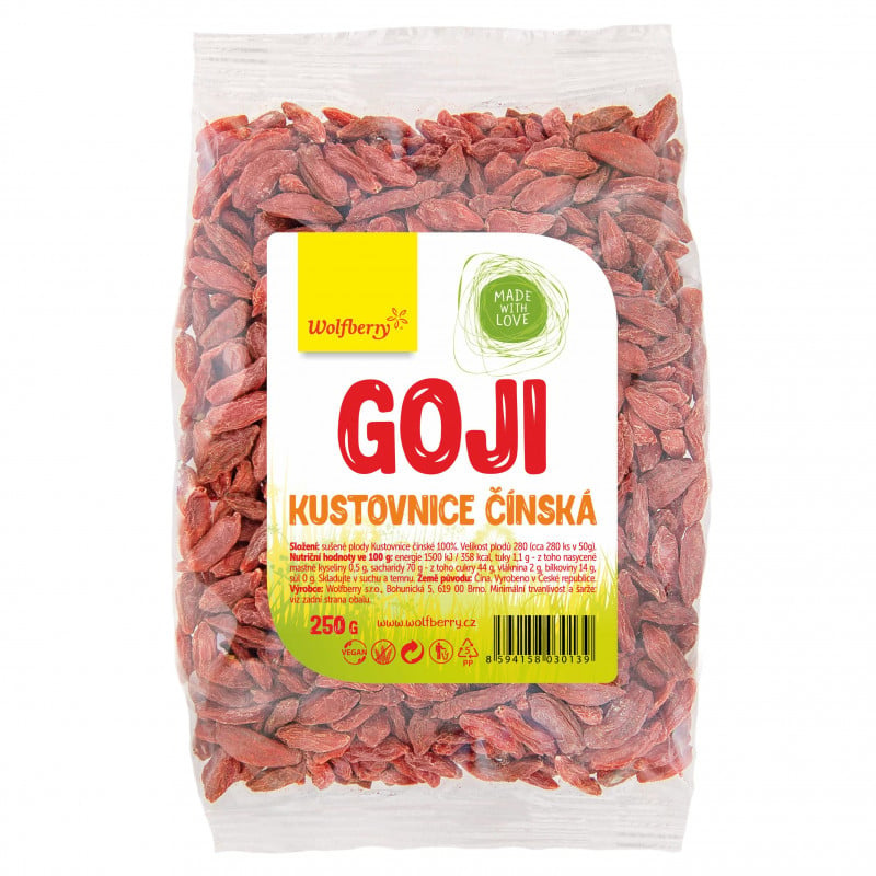 WOLFBERRY Goji kustovnice čínská 500 g