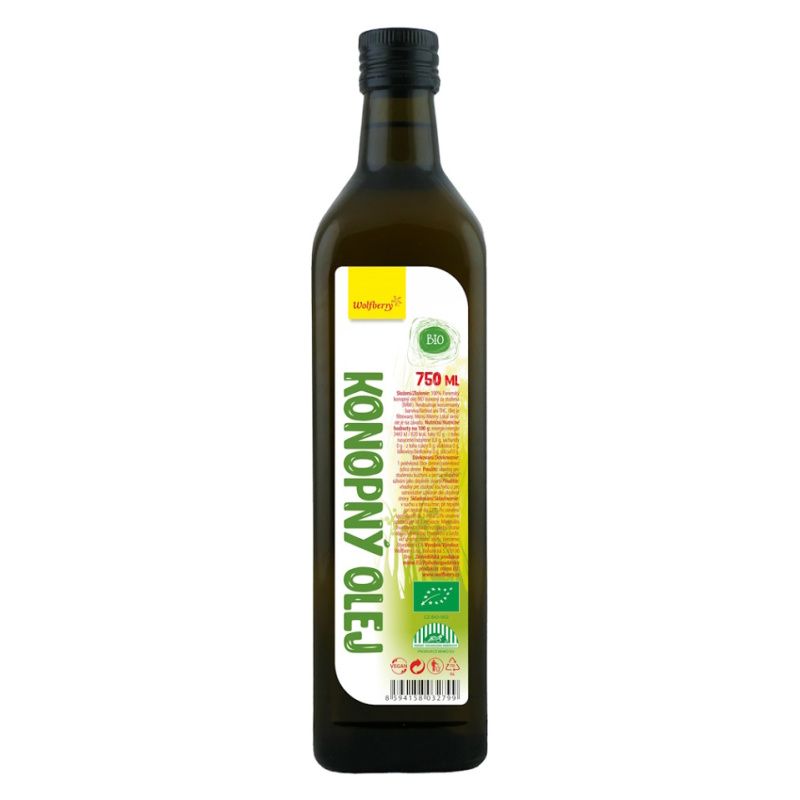 WOLFBERRY Konopný olej BIO 750 ml