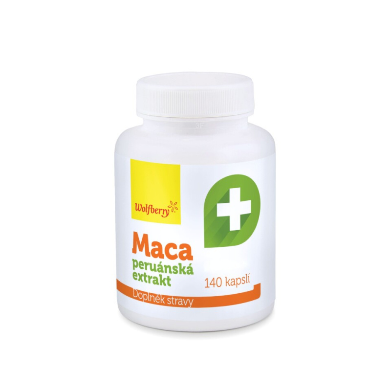 WOLFBERRY Maca peruánská extrakt 140 kapslí