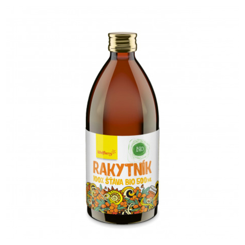 WOLFBERRY Rakytníková šťáva 500 ml BIO
