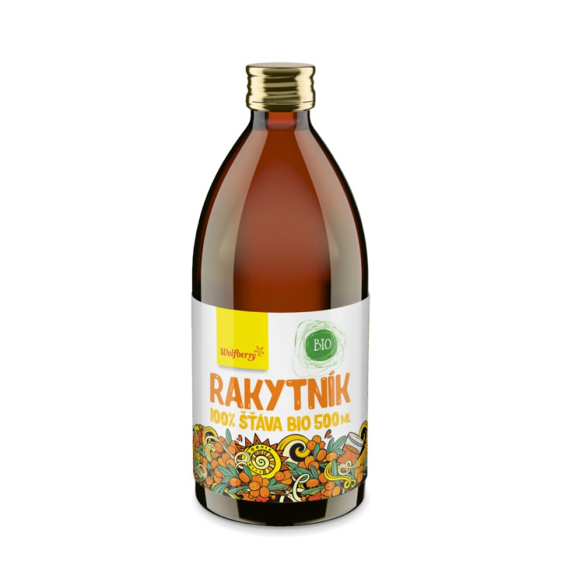 WOLFBERRY Rakytníková šťáva 500 ml BIO