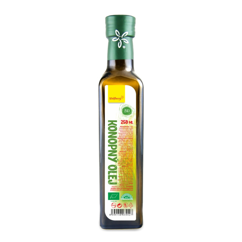 WOLFBERRY Konopný olej BIO 250 ml