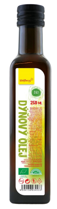 WOLFBERRY Dýňový olej BIO 250 ml