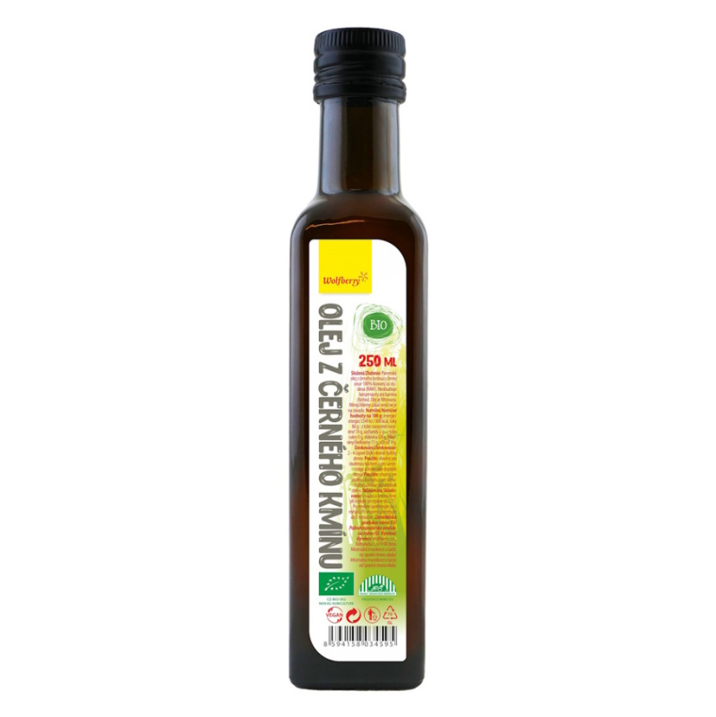 WOLFBERRY Olej z černého kmínu 250 ml