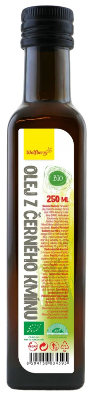 WOLFBERRY Olej z černého kmínu 250 ml