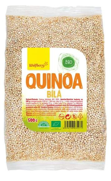 WOLFBERRY Quinoa bílá BIO 500 g