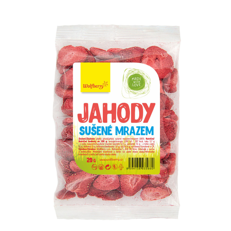 WOLFBERRY Jahody lyofilizované 20 g