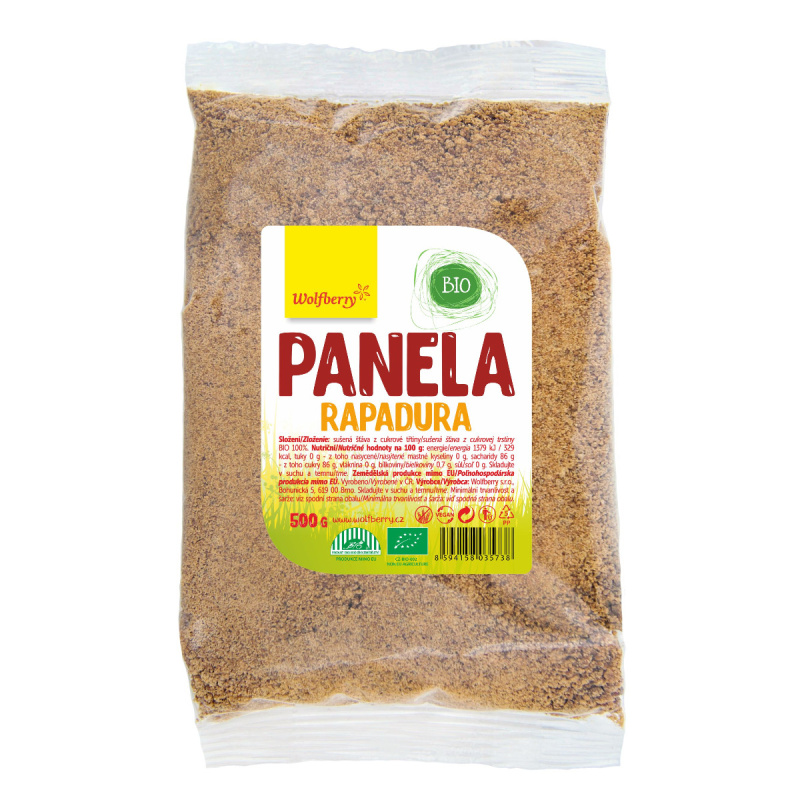 WOLFBERRY Panela 500 g BIO