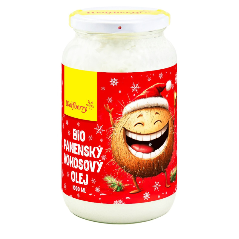WOLFBERRY Panenský kokosový olej BIO 1000 ml