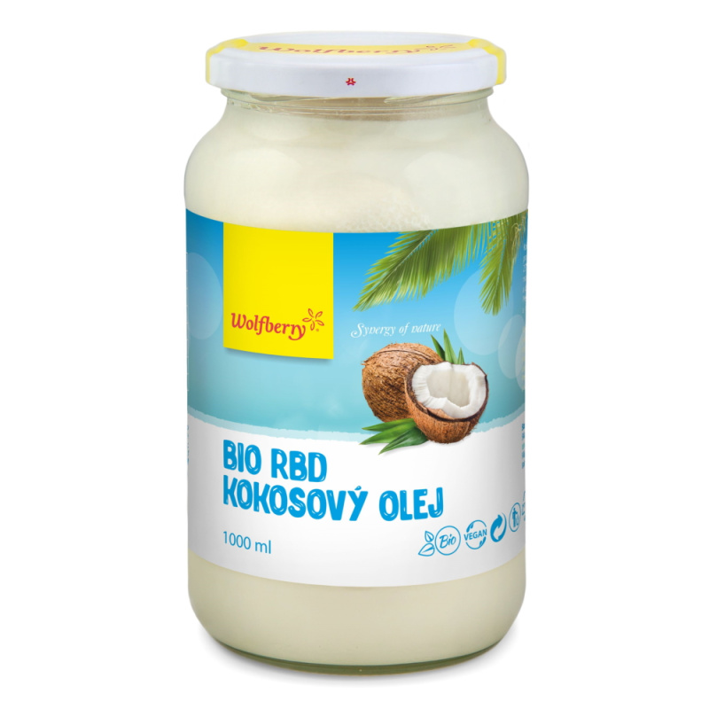 WOLFBERRY RBD Kokosový olej BIO 1000 ml
