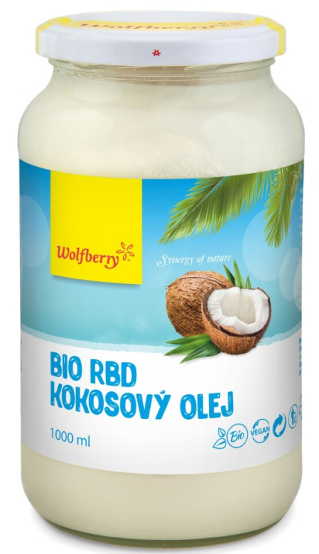 WOLFBERRY RBD Kokosový olej BIO 1000 ml