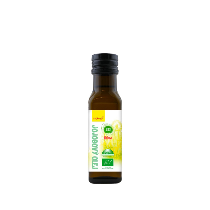 Wolfberry Jojobový olej BIO bio jojobový olej na obličej, tělo a vlasy 100 ml