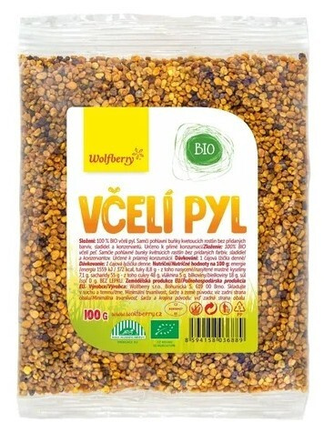 WOLFBERRY Včelí pyl BIO 100 g