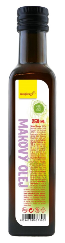 WOLFBERRY Makový olej 250 ml