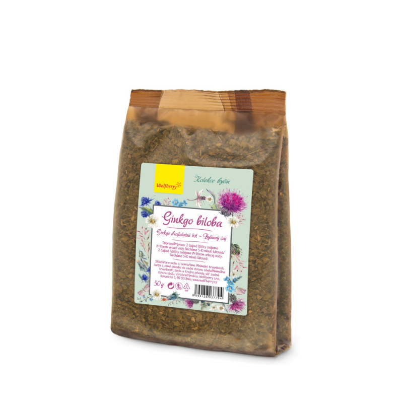 WOLFBERRY Ginkgo biloba bylinný čaj 50 g
