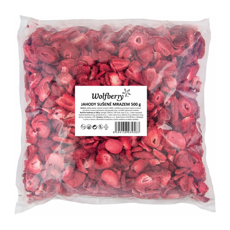 WOLFBERRY Jahody lyofilizované 500 g