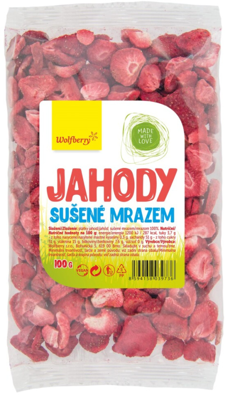 WOLFBERRY Jahody sušené mrazem 100 g