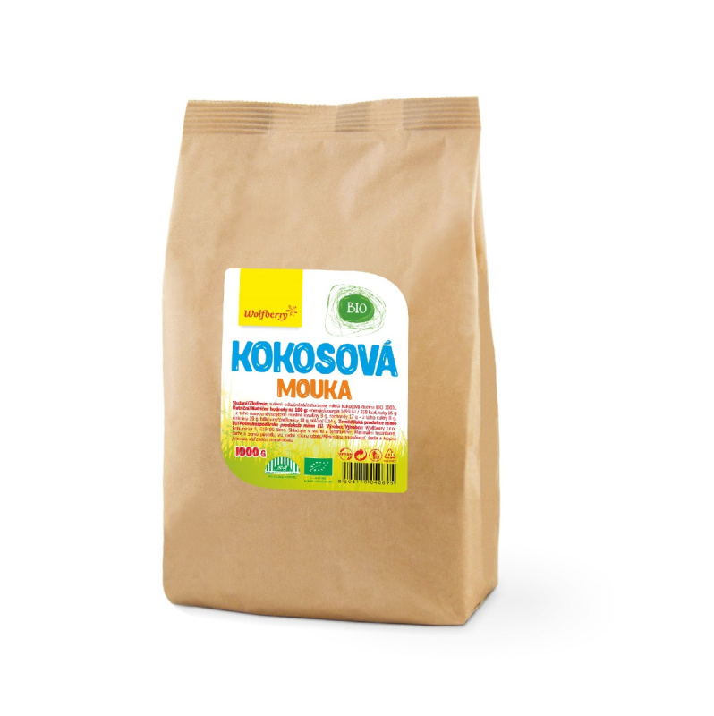 WOLFBERRY Kokosová mouka BIO 1000 g