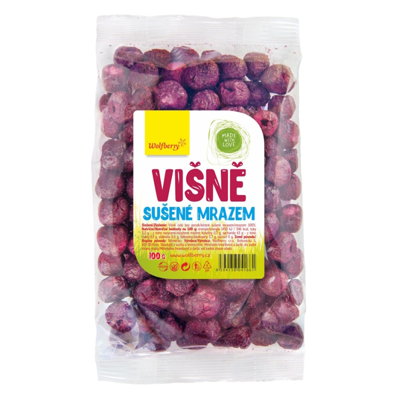 WOLFBERRY Višně lyofilizované 100 g