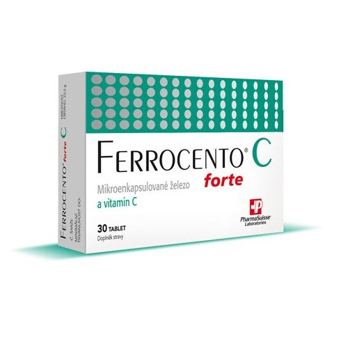 PHARMASUISSE Ferrocento forte C 30 tablet