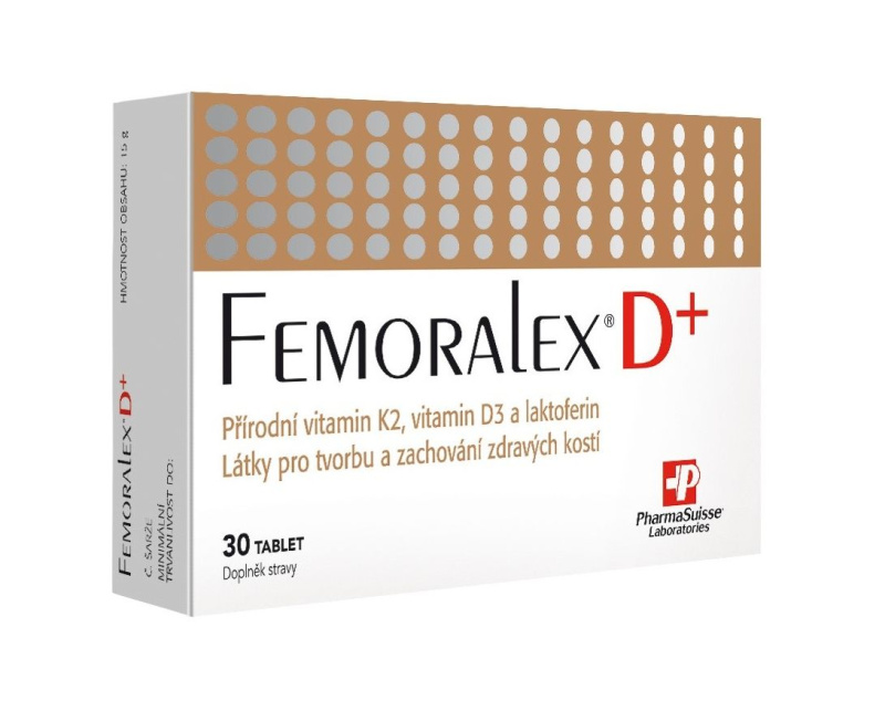 PHARMASUISSE Femoralex D+ 30 tablet