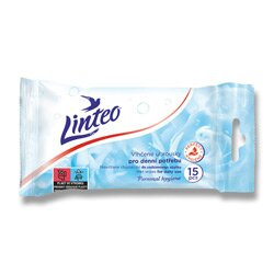 Ubrousky vlhčené pro denní potřebu - Linteo Satin, 15 ks