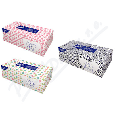 Papírové kapesníčky v krabičce Linteo - 2vrstvé, 200ks