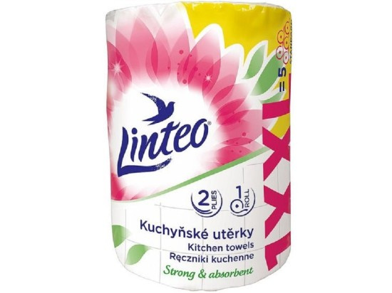 LINTEO Kuchyňské utěrky  XXL 2-vrstvé 1x50 m