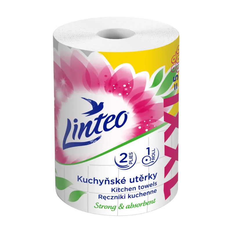 LINTEO Kuchyňské utěrky  XXL 2-vrstvé 1x50 m