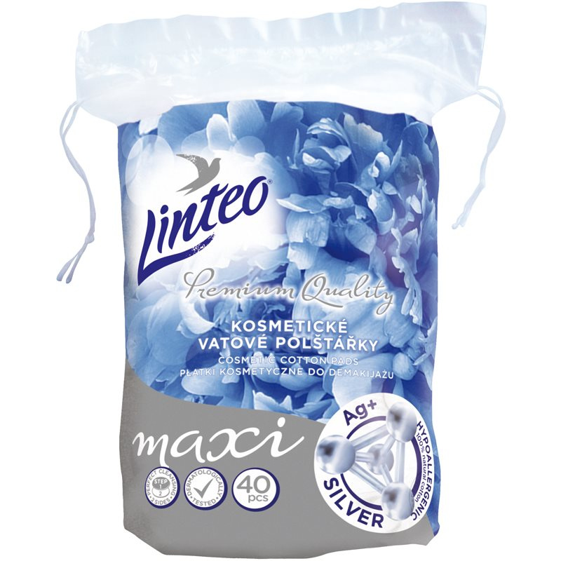 Linteo Premium Maxi odličovací tampony Silver 40 ks