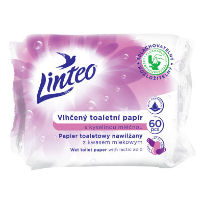 Linteo Wet Toilet Paper 60 ks