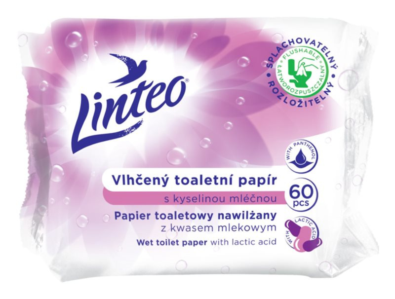 Linteo Wet Toilet Paper 60 ks