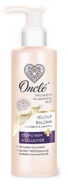 Onclé Woman zpevňující tělový balzám proti celulitidě a striím 200 ml